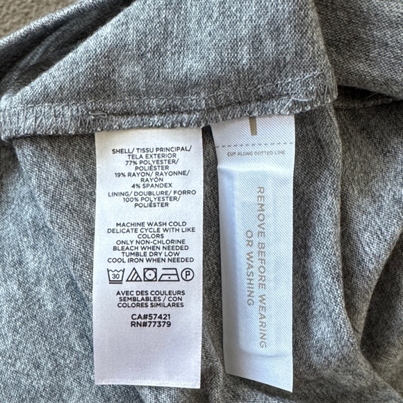 NWT Ann Taylor mock neck blouson flare Dress - Picture 6 of 6